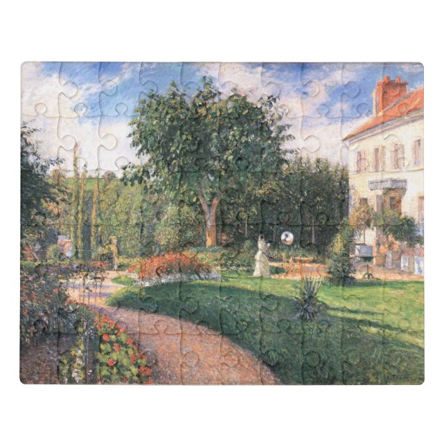 The Garden of Les Mathurins Camille Pissarro   Jigsaw Puzzle (Puzzle Horizontal)