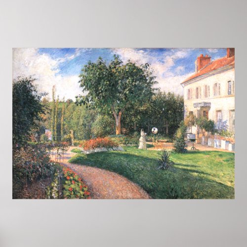 The Garden of Les Mathurins Camille Pissarro   Poster