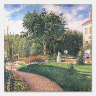 The Garden of Les Mathurins Camille Pissarro   Sign