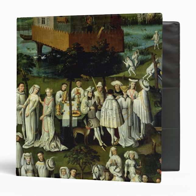 The Garden of Love at the Court of Philip the Binder (Front/Inside)
