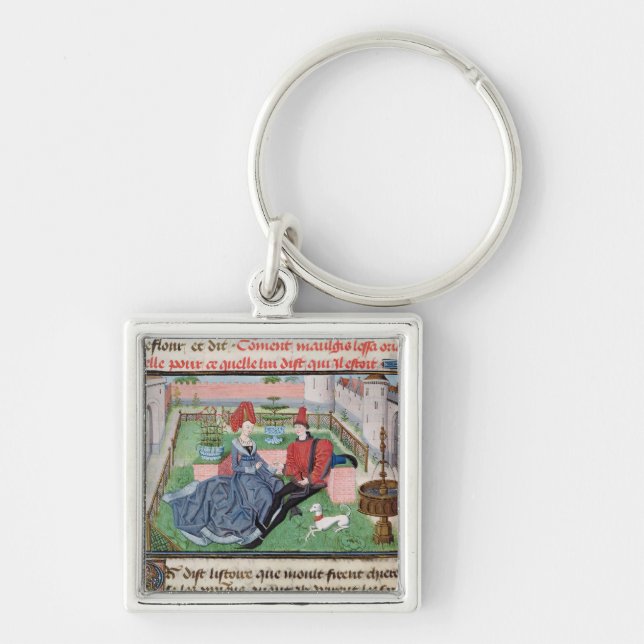 The Garden of Love Keychain (Front)