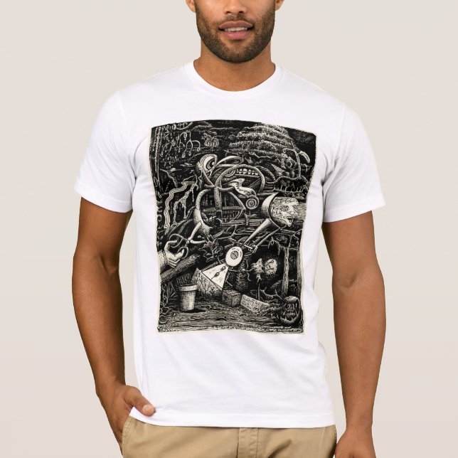 The Garden of Madness by Brian Benson T-Shirt (Front)