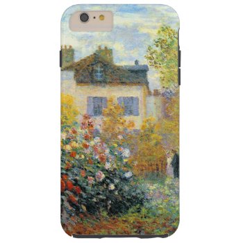The Garden Of Monet At Argenteuil Claude Monet Tough Iphone 6 Plus Case by monetart at Zazzle