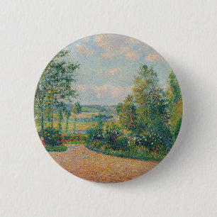 The Garden of Octave Mirbeau (by Camille Pissarro) Button