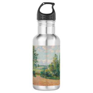The Garden of Octave Mirbeau (by Camille Pissarro) Stainless Steel Water Bottle