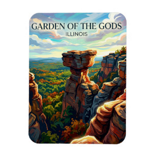 The Garden of the Gods in Shawnee National Forest Magnet