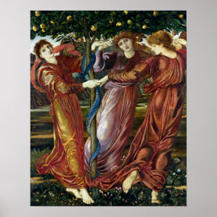 The Garden of the Hesperides by Edward Burne-Jones Poster