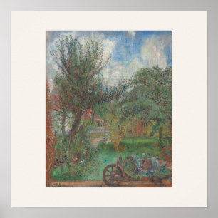 The Garden of the Rousseau Family - Square Poster