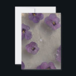 The garden pansy invitation<br><div class="desc">The garden pansy</div>