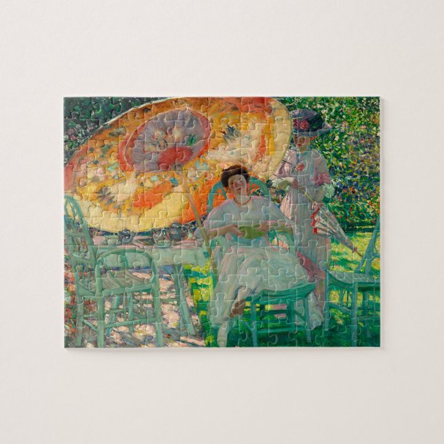 The Garden Parasol Jigsaw Puzzle (Horizontal)