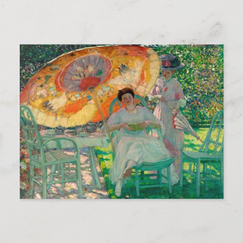 The Garden Parasol Postcard