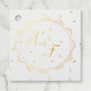 The Garden Party Foil Favor Tags