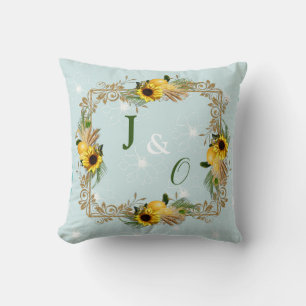 The Garden Party Poster Throw Pillow