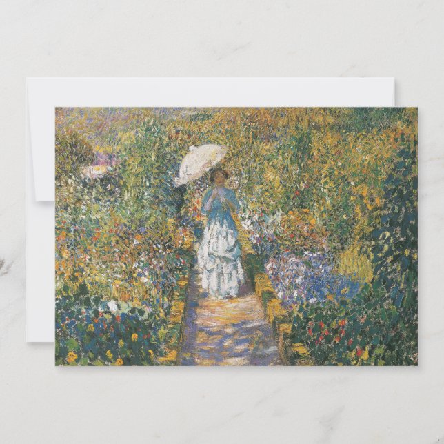 The Garden Path | Frederick Carl Frieseke (Front)