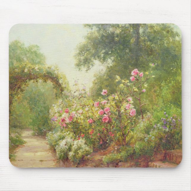 The Garden Steps Mouse Pad (Front)