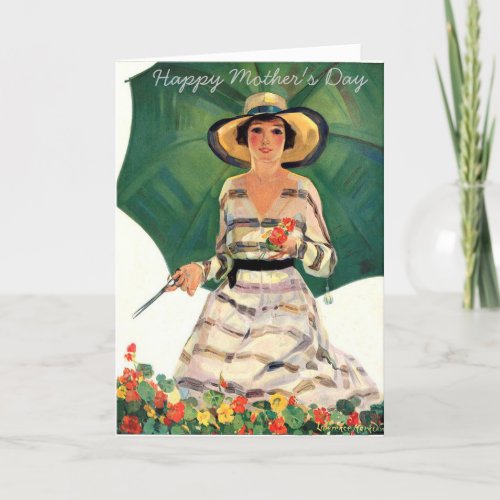 The Gardener Floral Happy Mothers Day Card