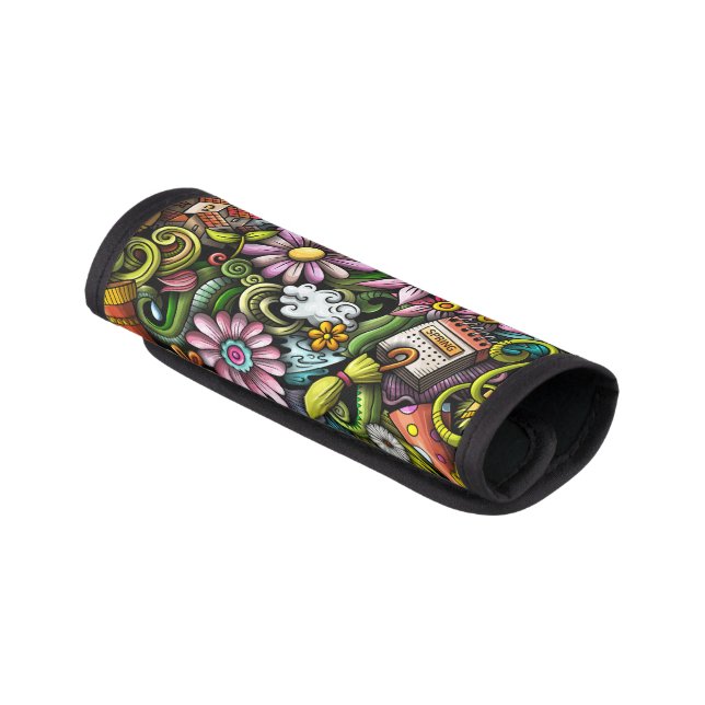 The Gardener  Luggage Handle Wrap (Angled)