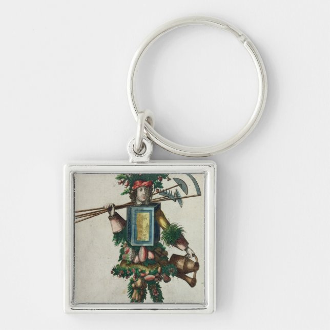 The Gardener's Costume Keychain (Front)