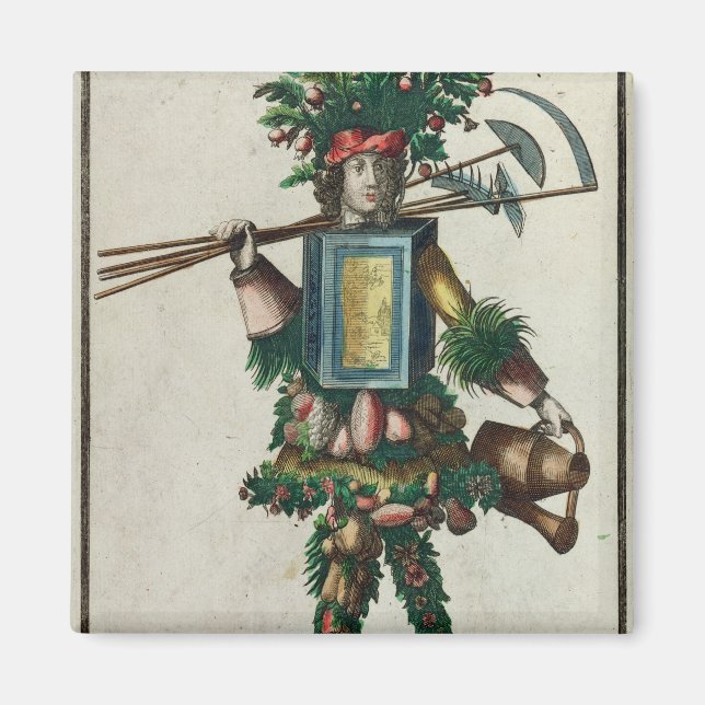 The Gardener's Costume Magnet (Front)