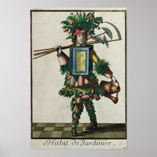 The Gardener's Costume Poster (Front)
