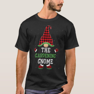 The Gardening Gnome Group Matching Christmas Paja T-Shirt