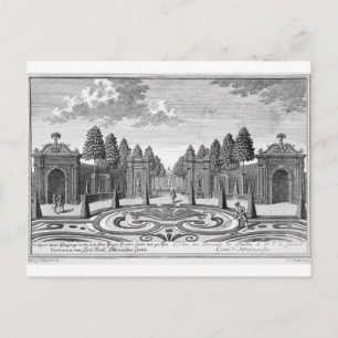 The gardens of Count Althan, Vienna, from 'Vorstel Postcard