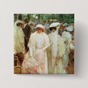 The Gardens of Paris Pinback Button