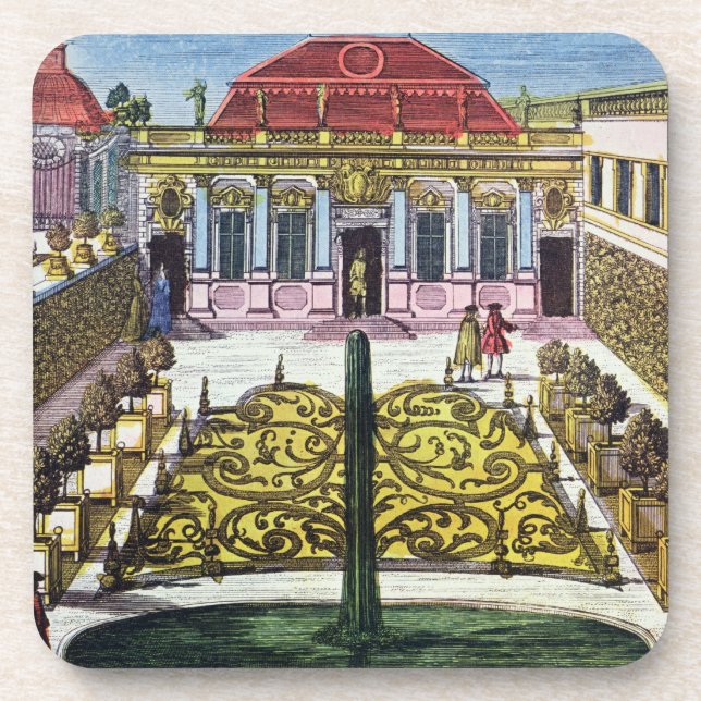 The Gardens of the Mirabelle Park, Salzburg, Austr Drink Coaster (Front)