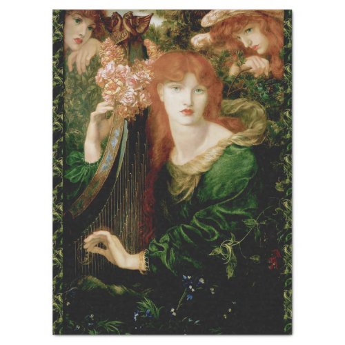 THE GARLAND BY ROSSETTI TISSUE PAPER