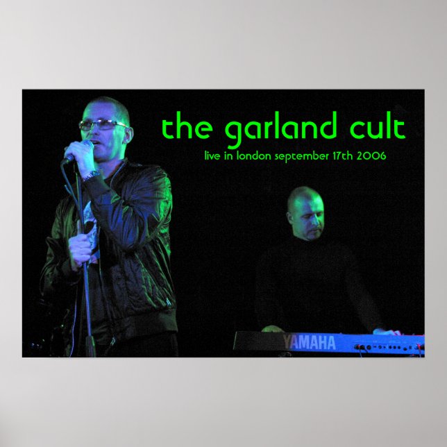 The Garland Cult>live Poster (Front)