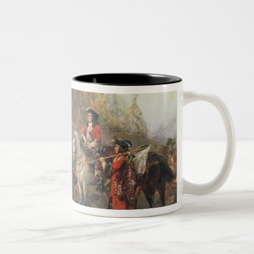 The Garrison of the Village Had At Last Surrendere Two_Tone Coffee Mug