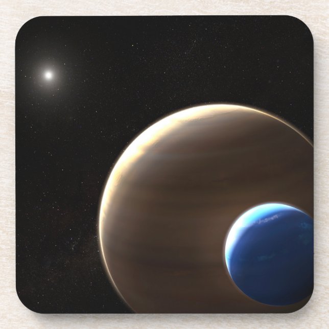 The Gas Giant Planet Kepler-1625b Beverage Coaster (Front)