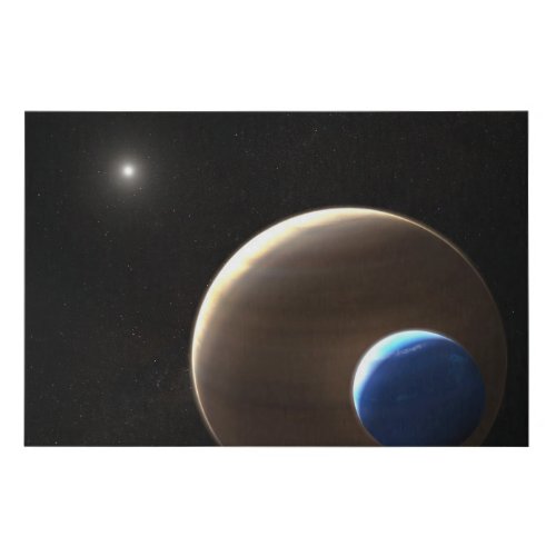 The Gas Giant Planet Kepler_1625b Faux Canvas Print