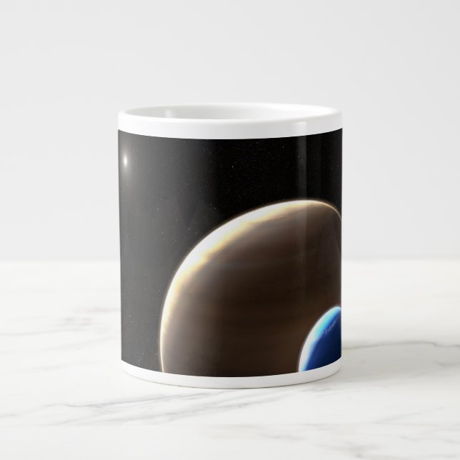 The Gas Giant Planet Kepler-1625b Giant Coffee Mug (Front)