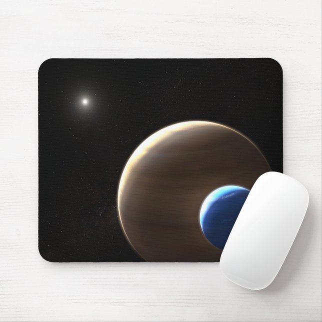 The Gas Giant Planet Kepler-1625b Mouse Pad (With Mouse)