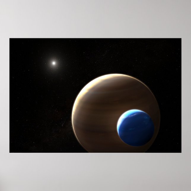 The Gas Giant Planet Kepler-1625b Poster (Front)
