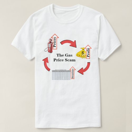 The Gas Price Scam T_Shirt
