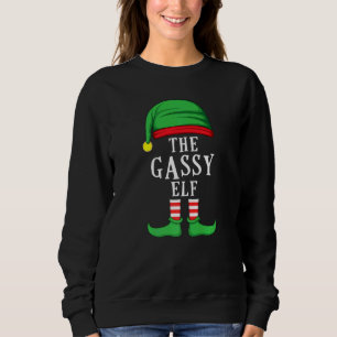 The Gassy Elf Christmas Family Matching Group Xmas Sweatshirt
