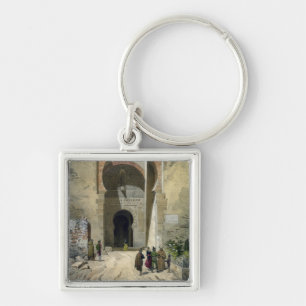 The Gate of Justice, entrance to the Alhambra, Gra Keychain
