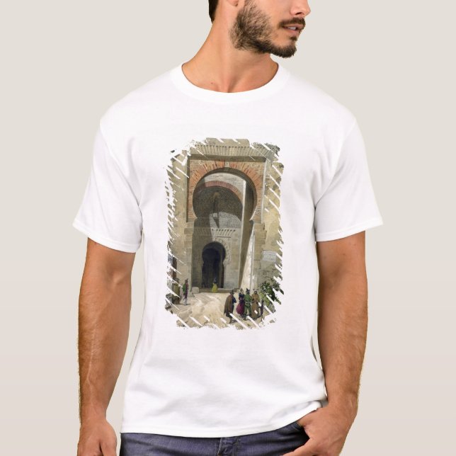 The Gate of Justice, entrance to the Alhambra, Gra T-Shirt (Front)