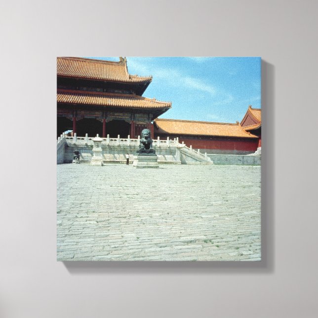 The Gate of Supreme Harmony  Ming Dynasty, 1420 Canvas Print (Front)
