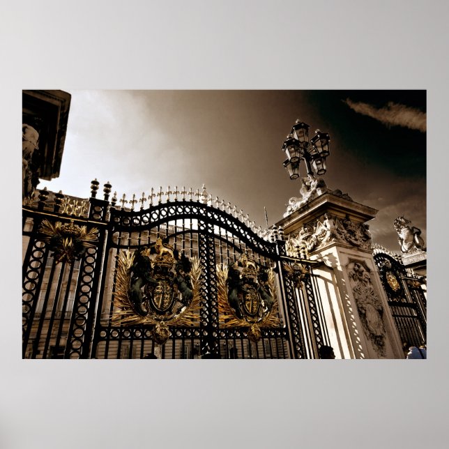The Gates of Buckingham Palace Poster (Front)
