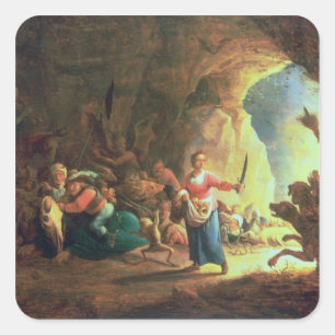 The Gates of Hades Square Sticker