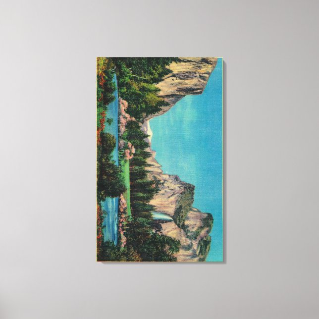 The Gateway from Bridal Veil Meadows Canvas Print (Front)