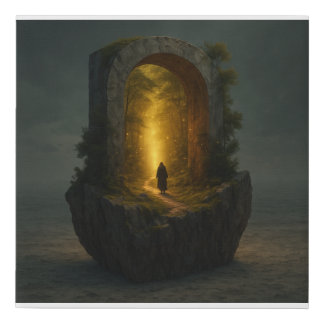 The Gateway To Eternity Faux Canvas Print