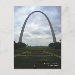 "The Gateway to the West" Postcard