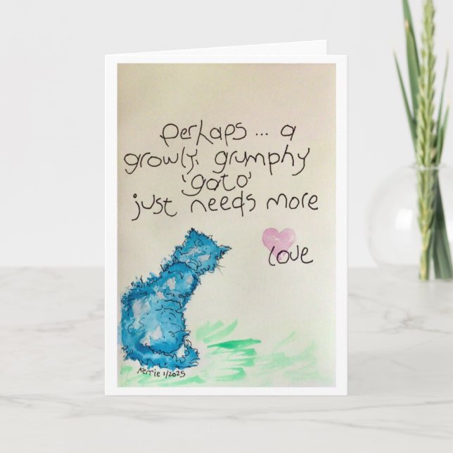 The Gato Thank You Card (Front)