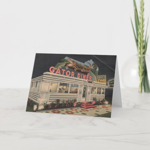 The Gator Diner Card