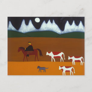 The Gaucho and his Cattle 2006 Postcard