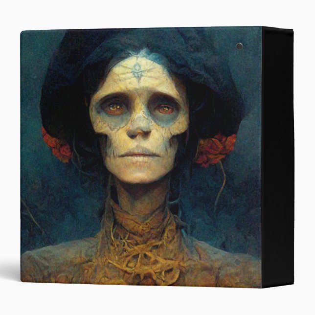 The Gaunt Lady Fantasy Sci-Fi 3 Ring Binder (Back/Spine)